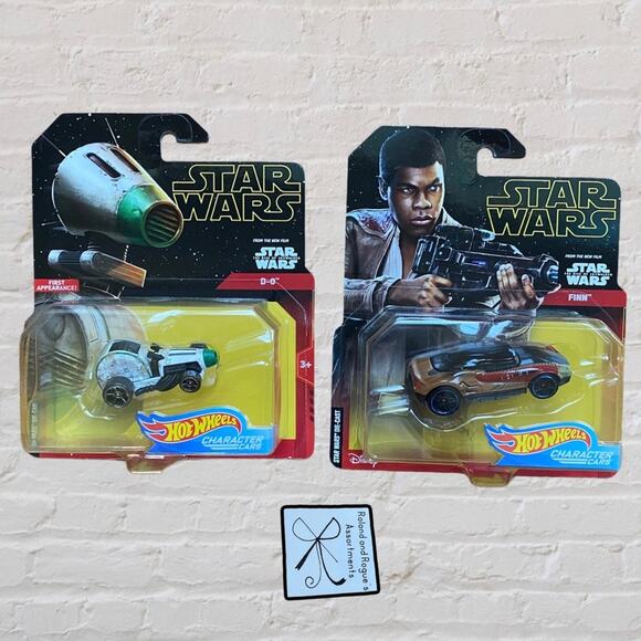 Hot Wheels Star Wars Rise of Skywalker Movie Character 2-ct Cars - Picture 1 of 10